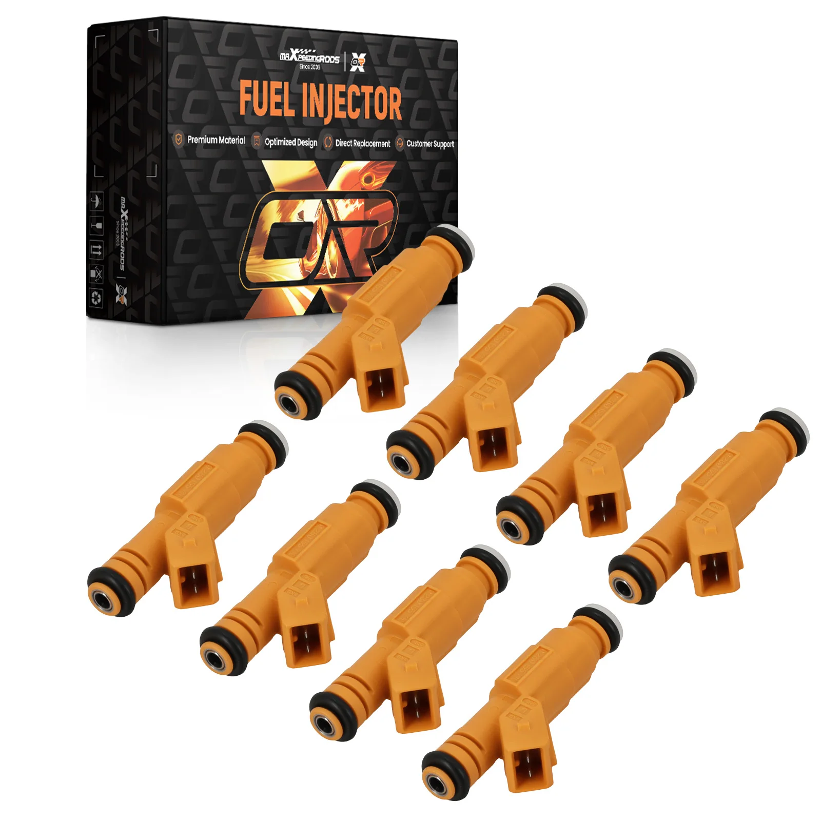 8 Pack Fuel Injectors 822-11116 for Ford E-350 V10 6.8L 1997-1999 0280155710 0280155700 822-11116 New
