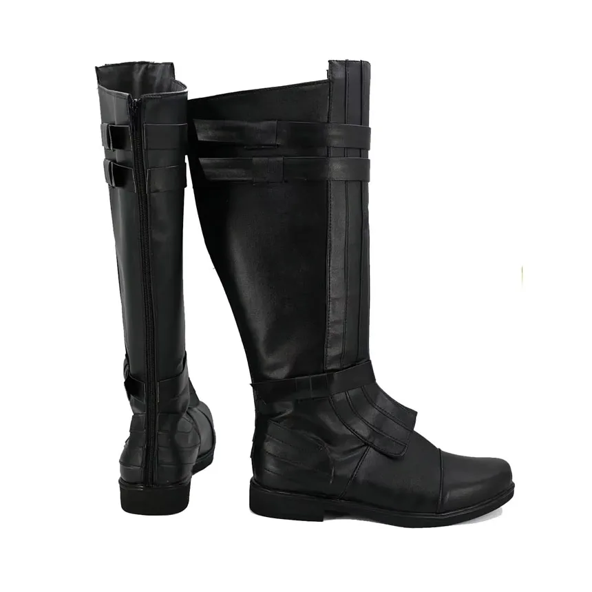 Männliche Anakin Cosplay Disguise Schuhe Stiefel Film Space Battle Schuhe Erwachsene Fantasia PU Leder Stiefel Halloween Party Nach Maß