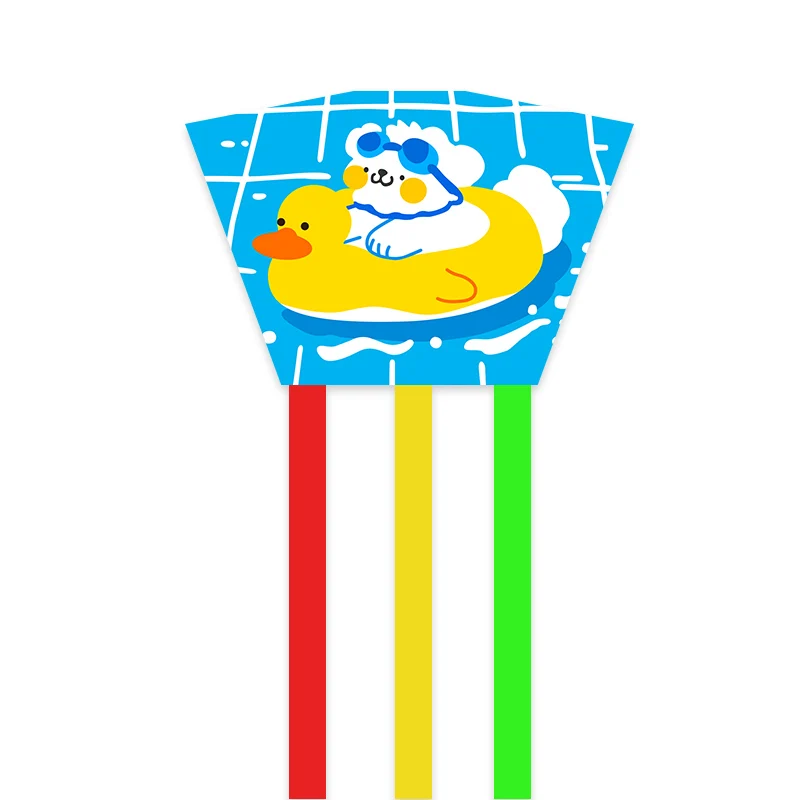 Cerf-volant de poche amusant en plein air, Mini cerf-volant avec ligne de poignée de 50m, cadeau facile à transporter pour enfants, cerf-volant Animal, cerf-volant de dessin animé pour enfants