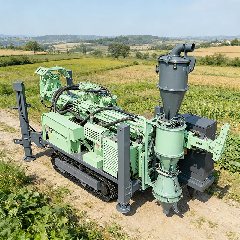 High Speed RC Drill Rig with Quick Connect Pipes for Reduced Downtime Between Holes