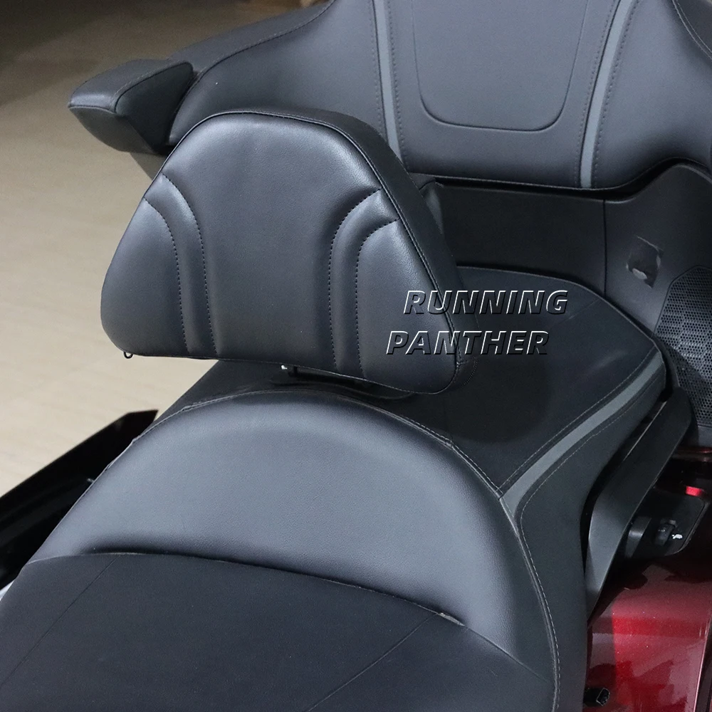NEW Motorcycle Adjustable Stitched Driver Rider Seat Backrest Pad FOR HONDA Goldwing GL1800 2018-2022 2021 2020 2019 - Image 3