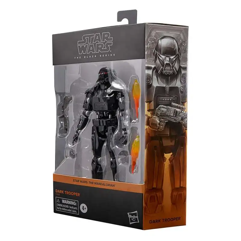 

Star Wars Dark Trooper Action Figure Toys 6inch Black Soldier Statue Model Doll Collectible Ornaments Gifts For Children Kids