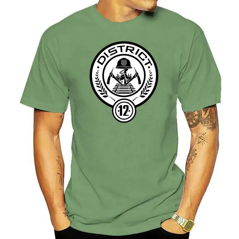 The Hunger Games District 12 Retro Vintage Hipster Unisex T Shirt 721