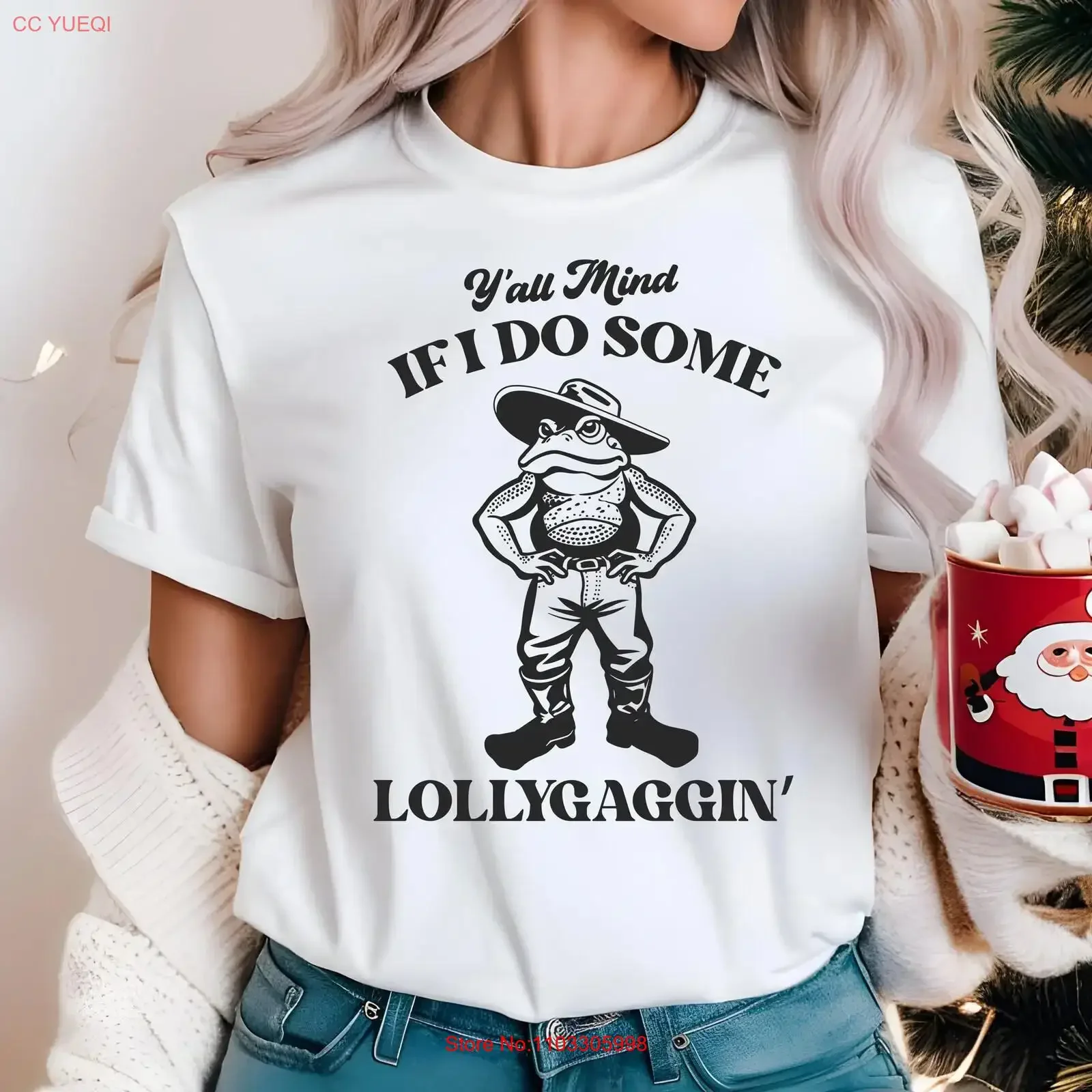 Tu esprit si je fais certains sucps Gaggin t-shirt Vintage grenouille mignon drôle amoureux fermier vintage lavé élégant confortable mode