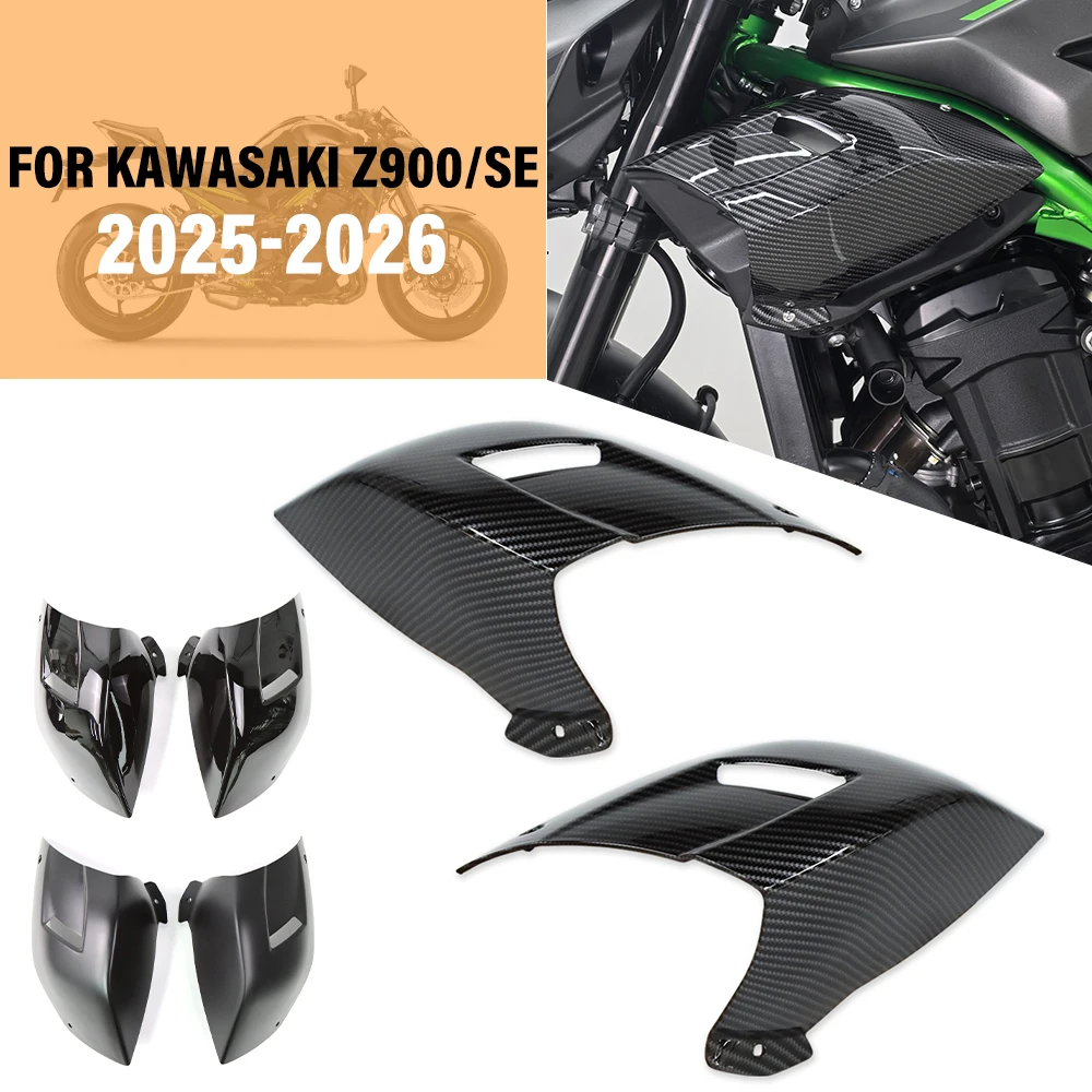 

Motorcycle Accessories Water Tank Side Cover Protection Panel Trim Fairing Cowl Side Gas Guard Fit For Z900 2025 2026