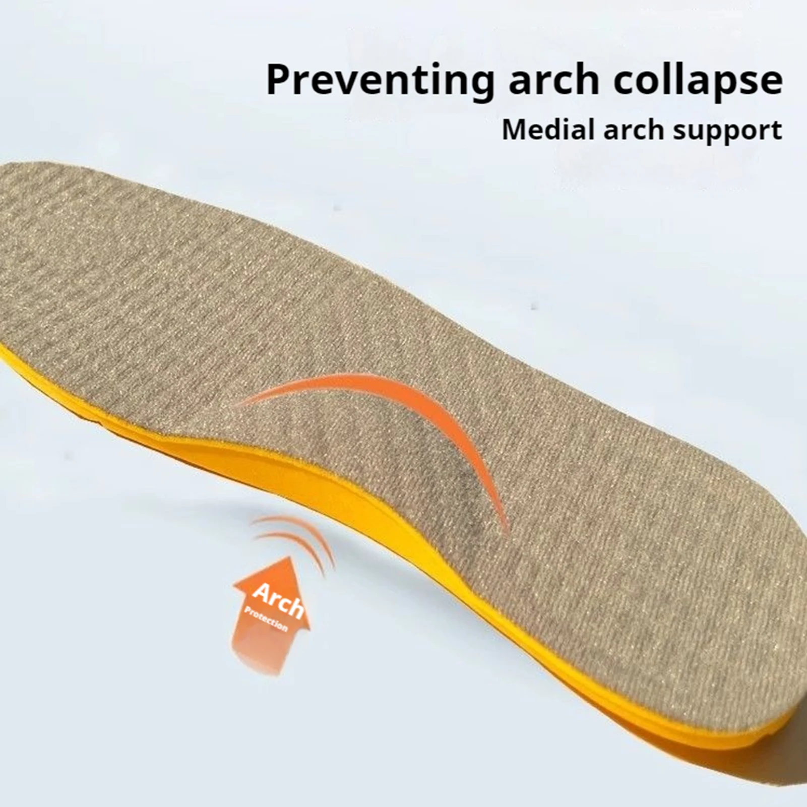 1 Pair Leg Correction Insoles For Adults O Type Legs Fix Bow Legs Improve Valgus And Toe Out Gray Shoe Pad