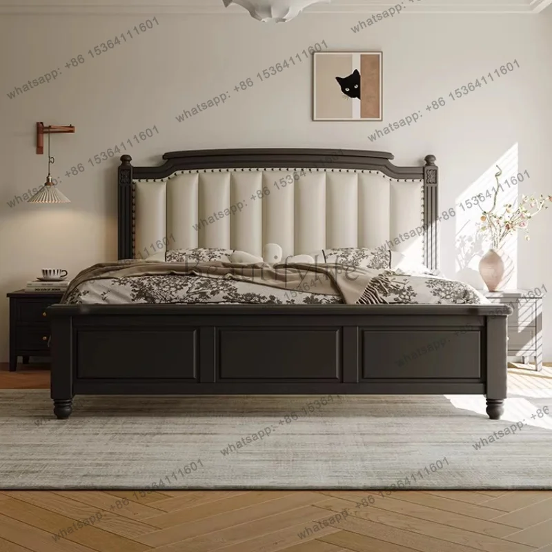 FG Bedroom Luxury Bed Modern Headboards Multifunctional European Design Simple Bed Safe Frame Letto Matrimoniale Home Furniture