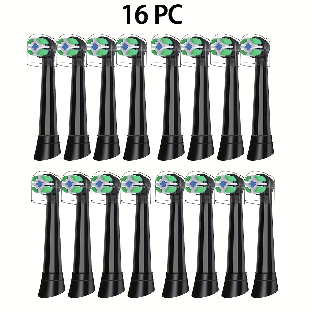 Compatible with Oral-B iO 3/4/5/6/7/8/9/10 Series Ultimate Clean Electric Toothbrush Replacement Brush Heads 16Pcs