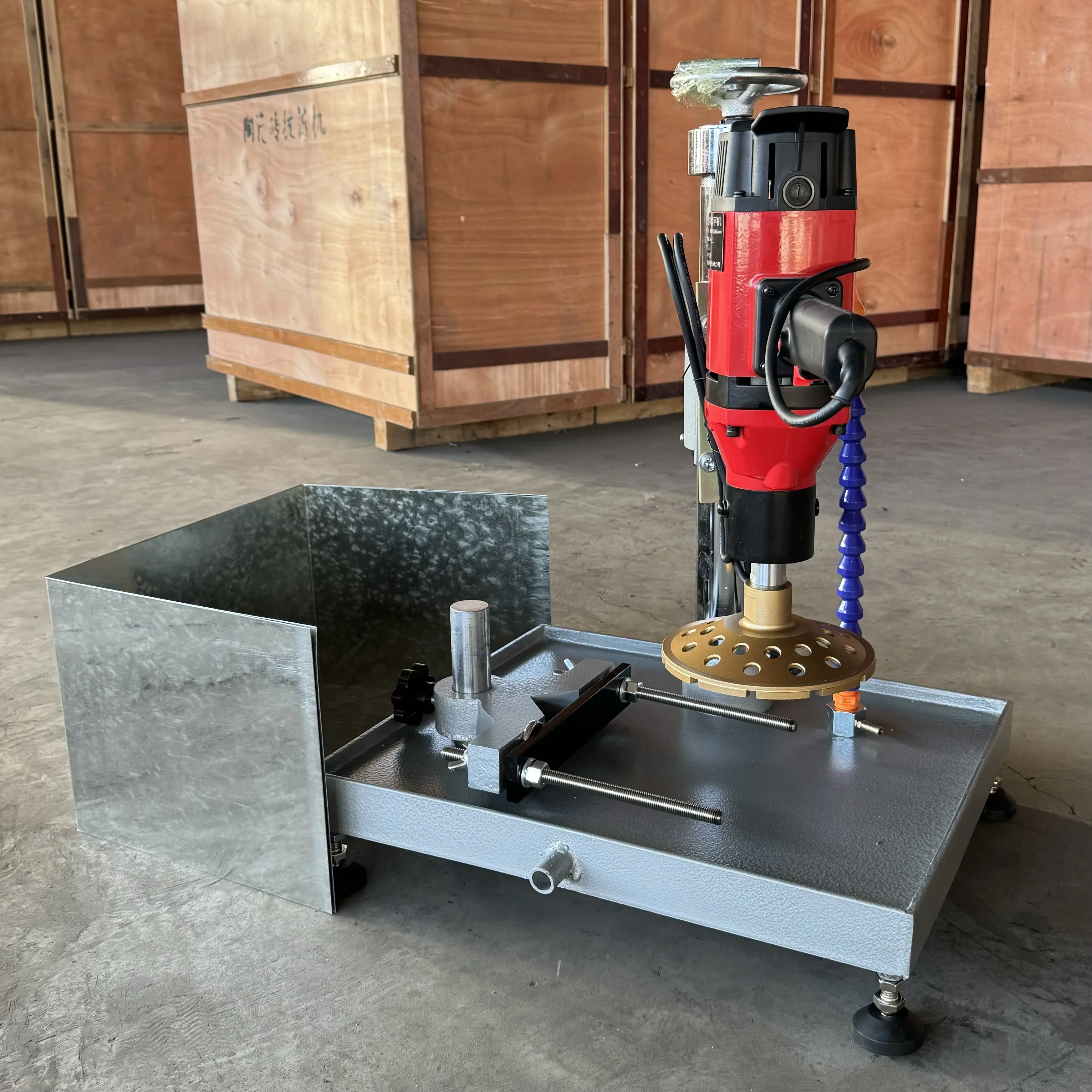 Concrete Rock Sample Preparation Apparatus Core Specimens Grinding Machine for Material Testing