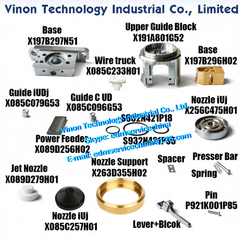 MV1200 Obere Führungsblockteile X197B297N51,X085C233H01,X191A801G52,X197B296H02,X085C079G53,X085C096G53,X256C475H01,X263D355H02 – Detail 1