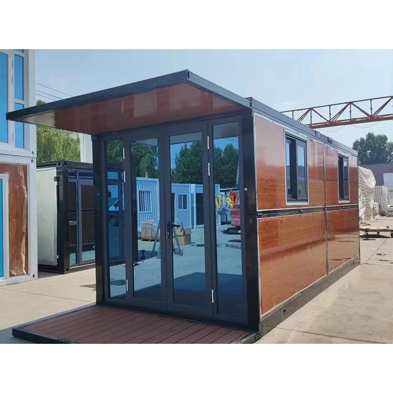 Low Price Australian Customized Modular Expandable Container 2 Bedroom With Toilet Prefab Homes Expandable Container House