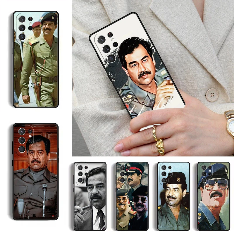 Saddam Hussein Iraq Arabic Phone Case for Samsung Galaxy S26 S25 Ultra S24 S23 S22 S21 Plus Note 10 Bumper Cover