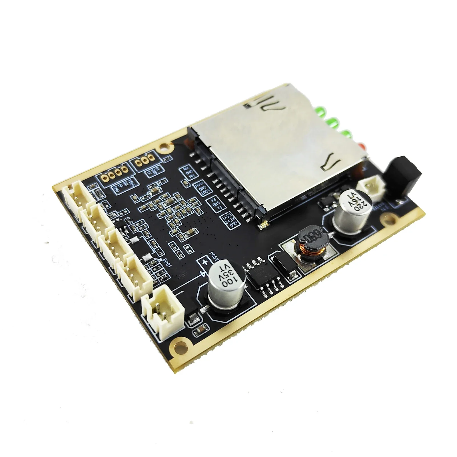 4PCS Free shipping 1CH Mini HD XBOX DVR PCB Board Support Power-up Record, Record etc SD  card video recording DVR module