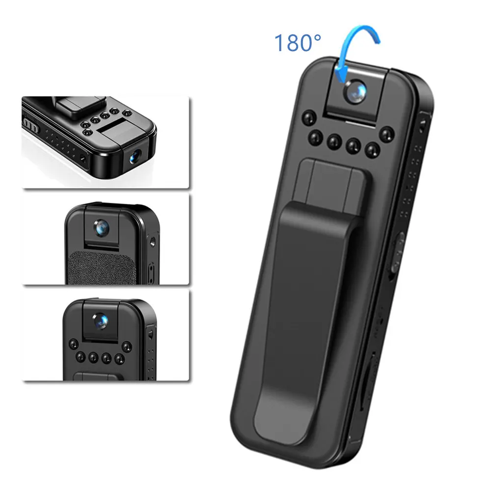 

New MD13 HD 1080P Mini Camera Portable Small Digital Video Recorder Police BodyCam Infrared Night Vision Miniature Camcorder