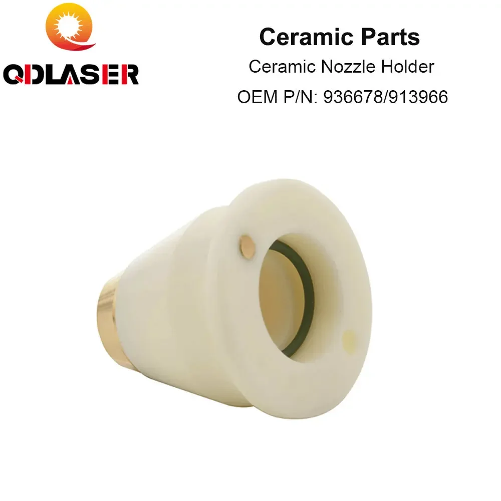 QDLASER 1Pcs Fiber Laser Ceramic Nozzle Holder PIN 936678 913966 Insulating Ring for Laser Cutting Head Parts