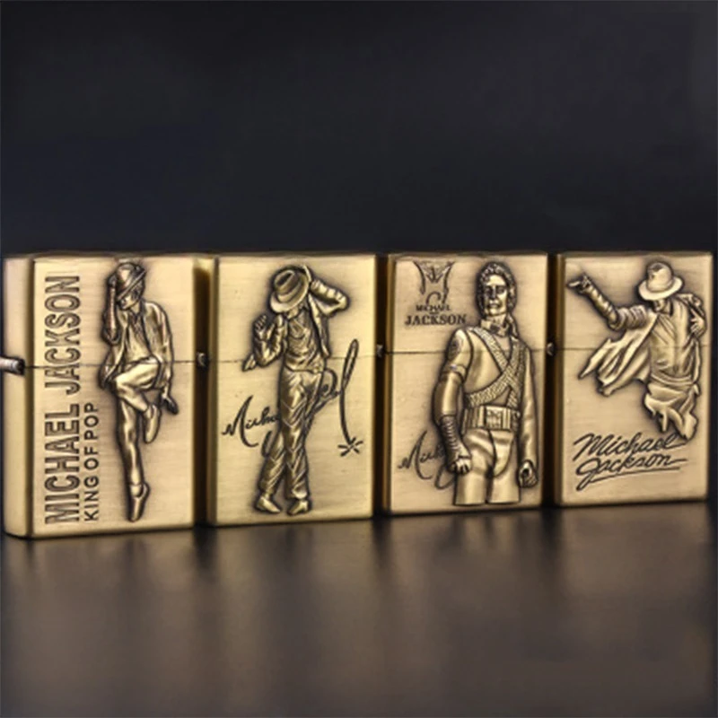 Creative Personalized Metal Windproof Oil Bronze Jn Relief Lighter and Smoking Accessories Wholesale  Smoking Accessories
