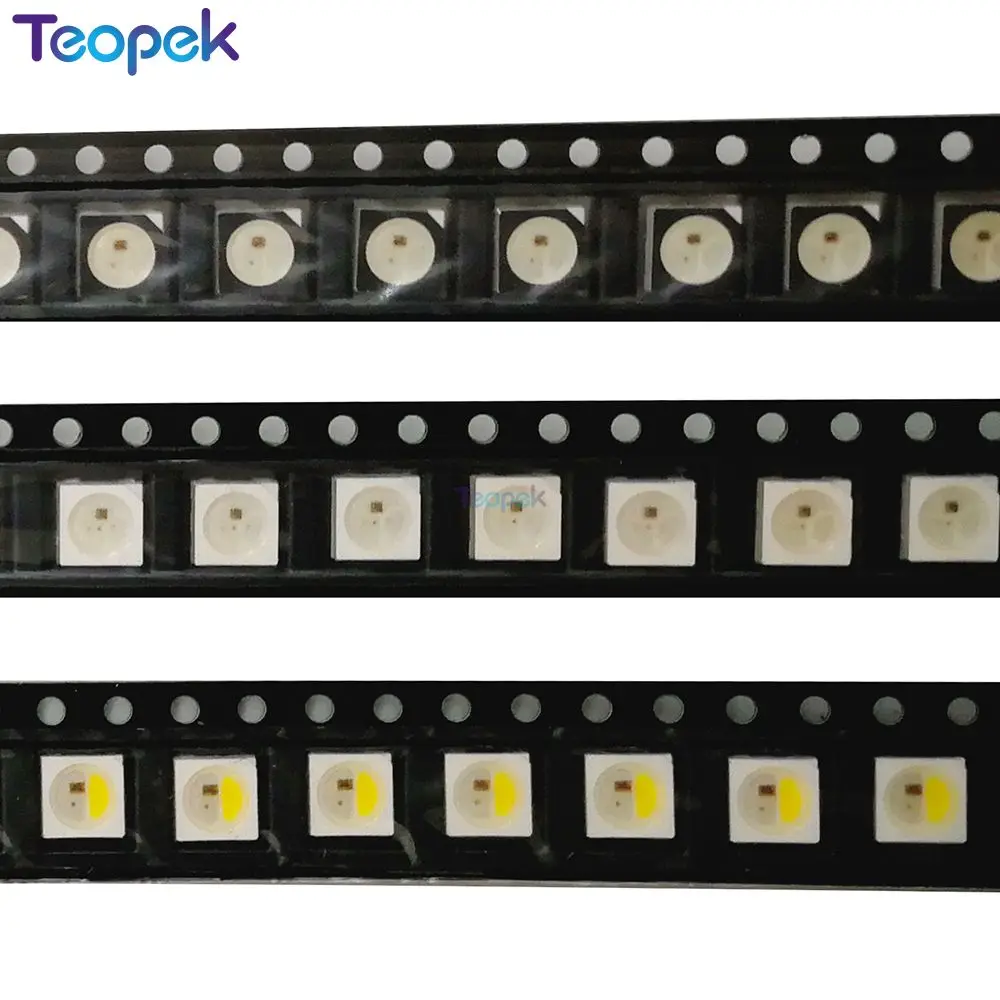 50-1000 шт. светодиодных чипов – обзор и цена Ws2812B Strip 5V