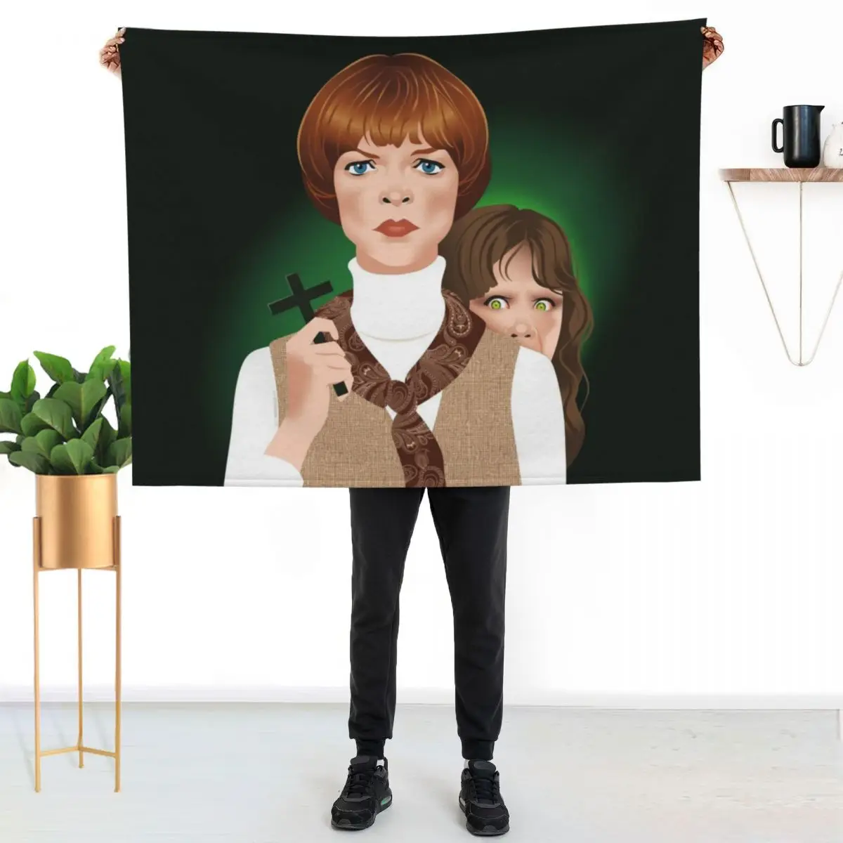 

Mrs. MacNeil Throw Blanket Cozy Home Blanket Gift for Christmas Holiday