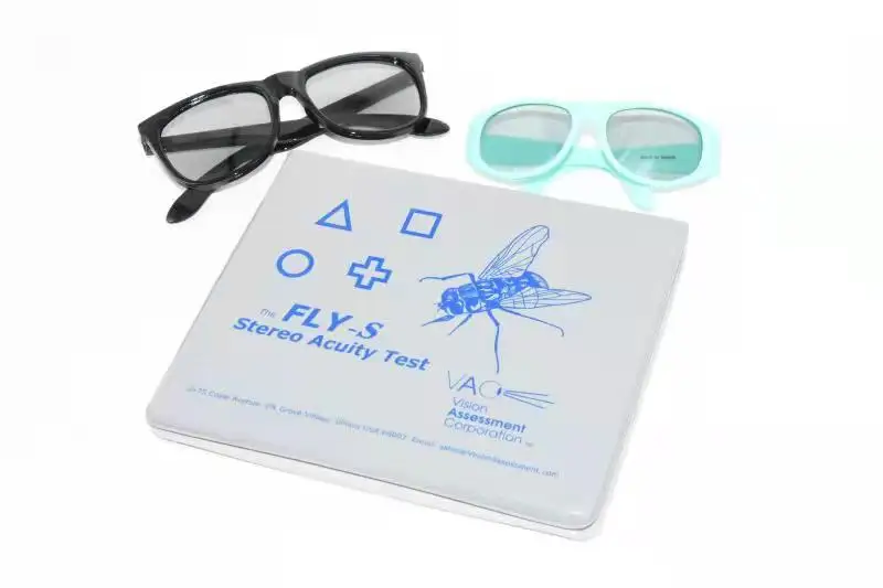 Apparecchiature ottiche optometria muslimfly grafici di Test dell\'acuità Stereo