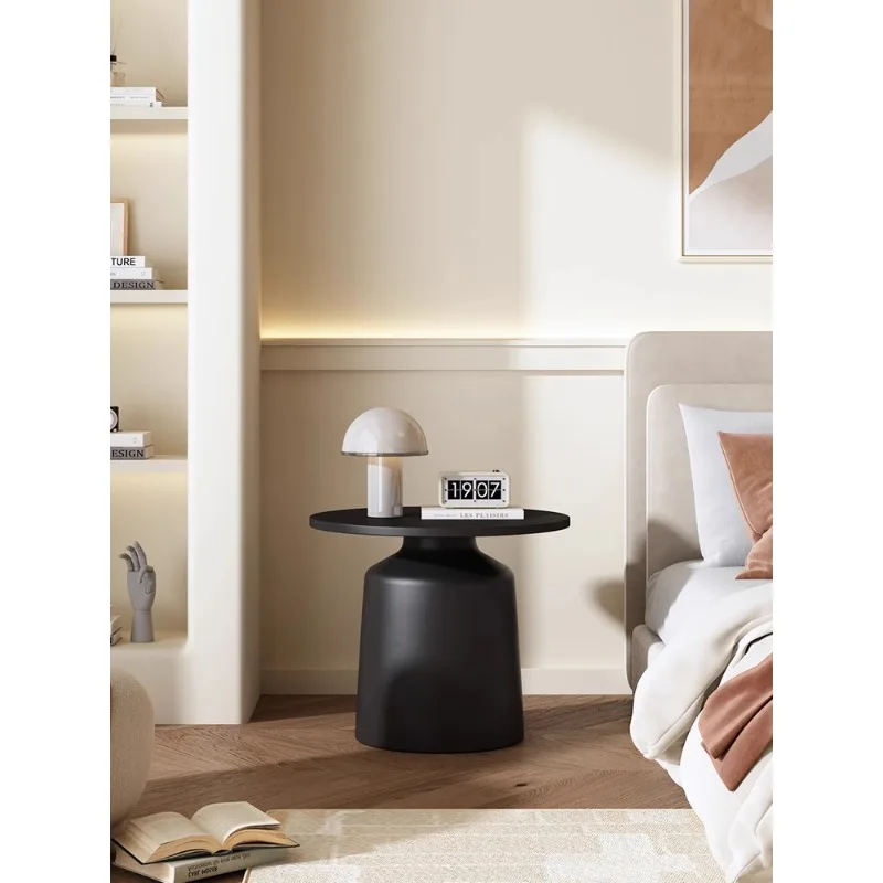 

Bedside table Household bedroom Small, bedside black bedside table