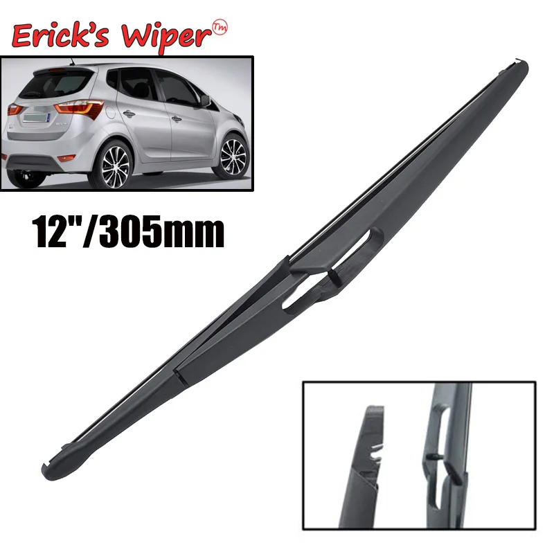 

Erick's Wiper 12" Rear Wiper Blade For Hyundai ix20 2010 - 2020 Windshield Windscreen Clean Tailgate Window Rain Brush