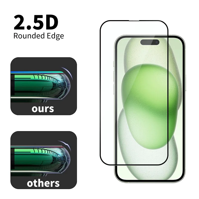 Protective Tempered Glass On the iPhone 16 15 14 13 12 11 Pro Max Screen Protector For iPhone 16 15 14 13 12 11 Pro XS Max Glass