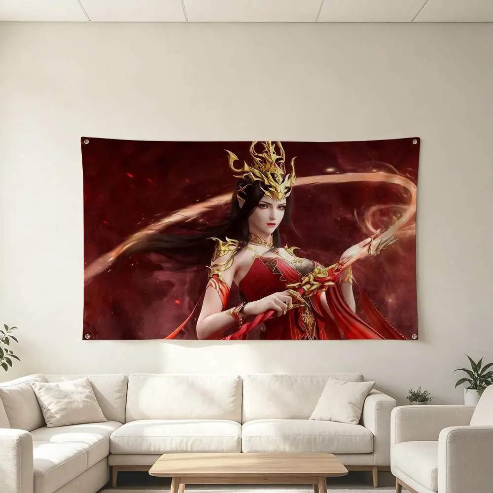 Battle T-Through the Heavens Flag Suitable For Party Club Outdoor Interior Wall Decoration Banner Fans Gift