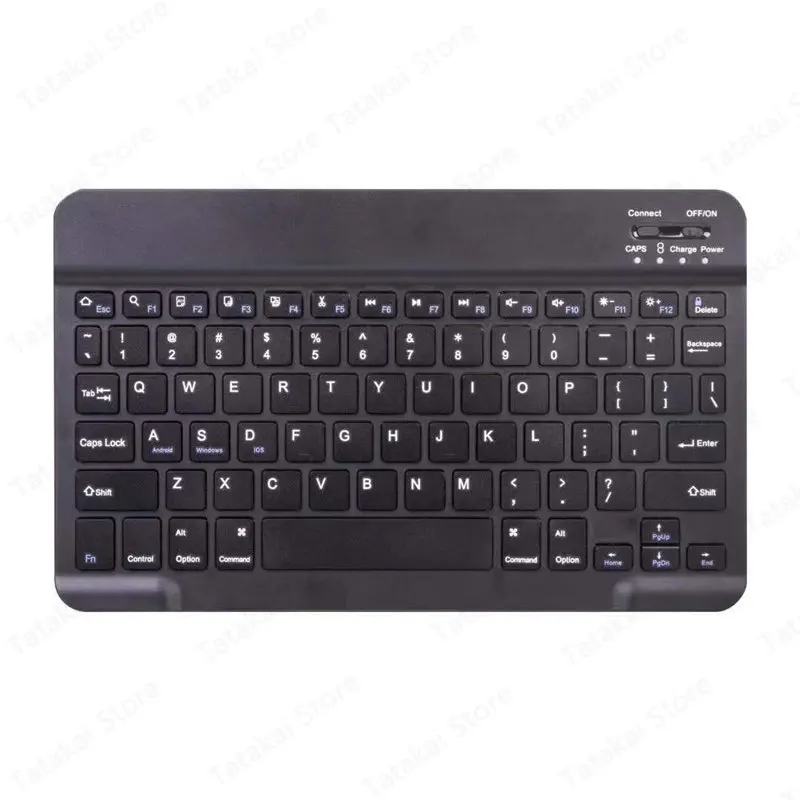 Imagem -05 - Teclado Capa de Couro pu para Tablet Funda Google Pixel Coreano Japonês Português Russo 2023