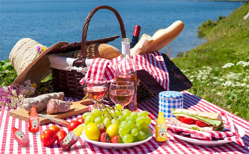 Condiment Bottles, Portable Seasoning Storage Containers Jars BBQ Bento Box Dressing Dispensers