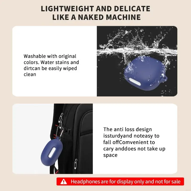 Силиконовый чехол для наушников Anker Soundcore Liberty 4 Pro, устойчивый к царапинам, пылезащитный, устойчивый к царапинам защитный чехол