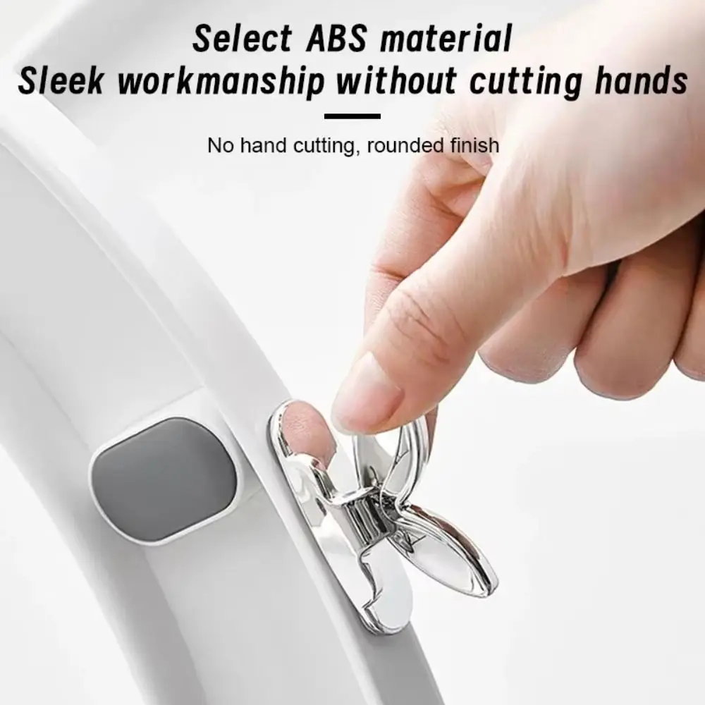

Portable Multifunctional Toilet Lid Lifter ABS Hands-Free Lifting Toilet Seat Handle Toilet Circle Flip Cover Bathroom Accessory