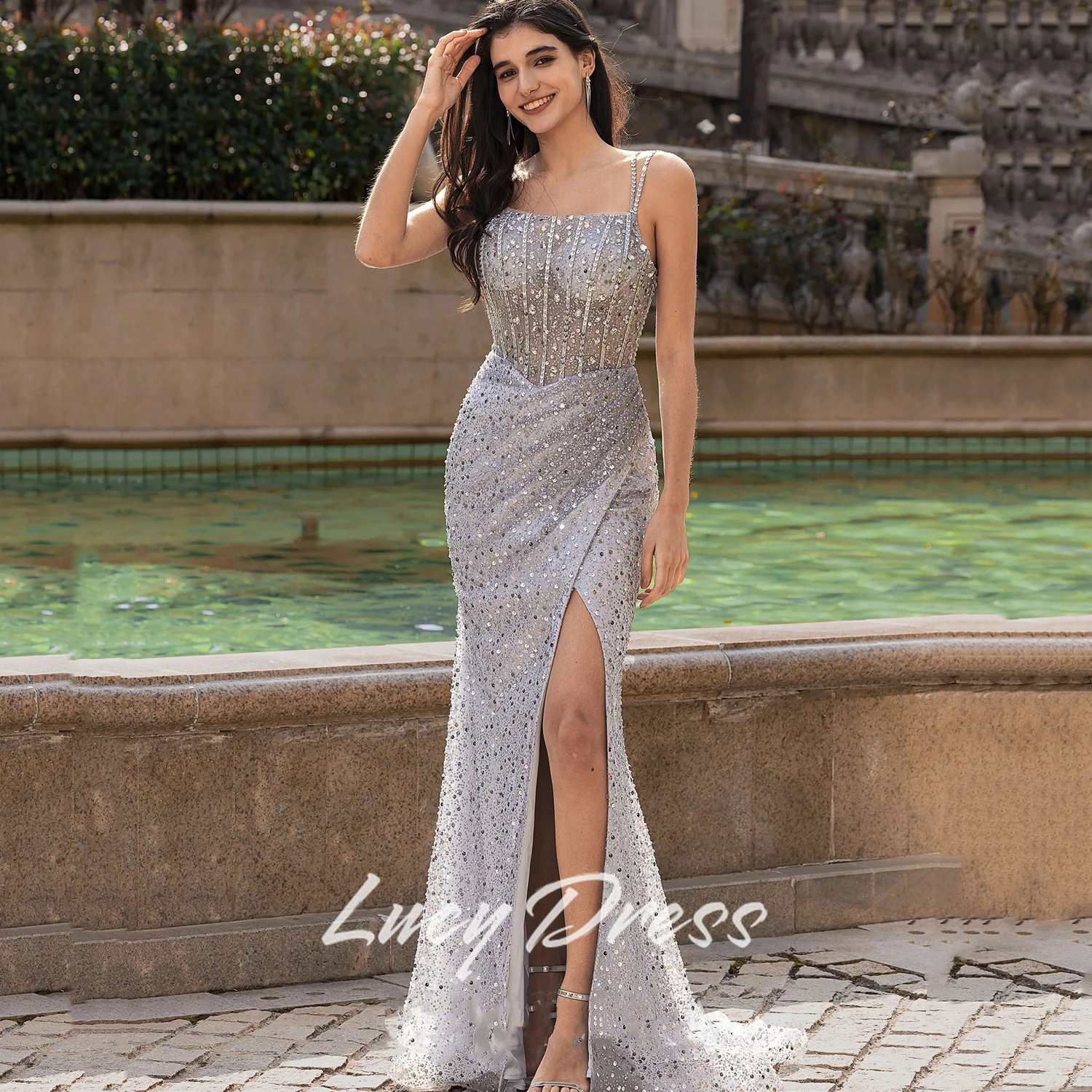 

Lucy Customized Elegant Party Dresses for Special Occasions Cocktail Dress Sharon Happy Evening Dresses 2025 Woman Prom Dress
