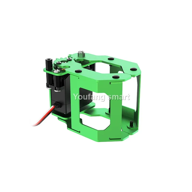 132mm Opening Metal Robot Gripper Big Mechanical Claw Clamp Servo MG996/DS3218 Green Robotic Claw For Arduino Robot Arm DIY Kit