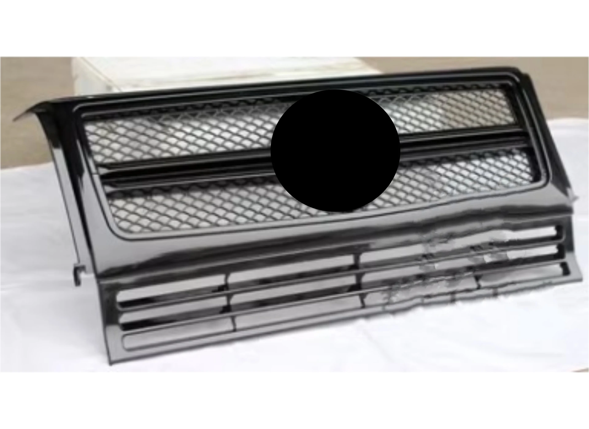 Gloss Black Grill Mask Grid Radiator Grille For Mercedes-Benz W463 G320 G350 G500 G55 Modified G63 Style Net Auto Accessories