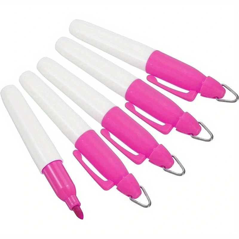 5/10 Stück Mini-Permanentmarker, Golfball-Markierungsstift mit Schlüsselanhänger-Clip für Büro, Besprechungen, Outdoor-Aktivitäten, Schule, 7 Farben – Detail 5
