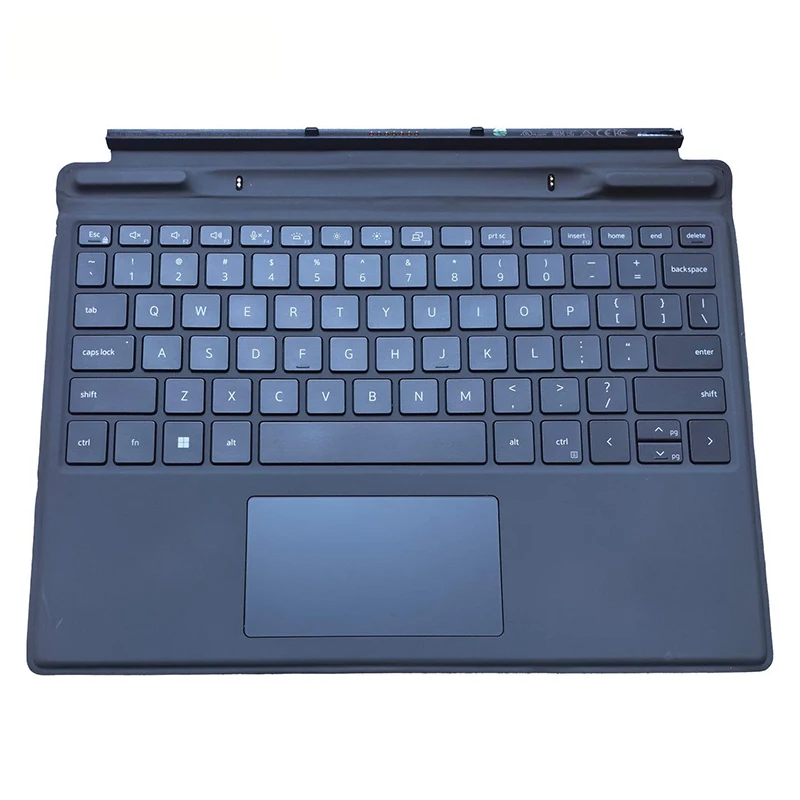 95%New for Dell Latitude 7320 Detachable K19M Tablet US Keyboard With Backlit