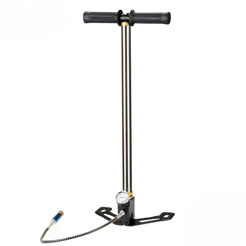 300bar 30mpa 4500psi 3 Stage PCP Pump for Car Bicycle High Pressure Air Compressor Hunting Inflator HPA Tank Diving Inflator view 2