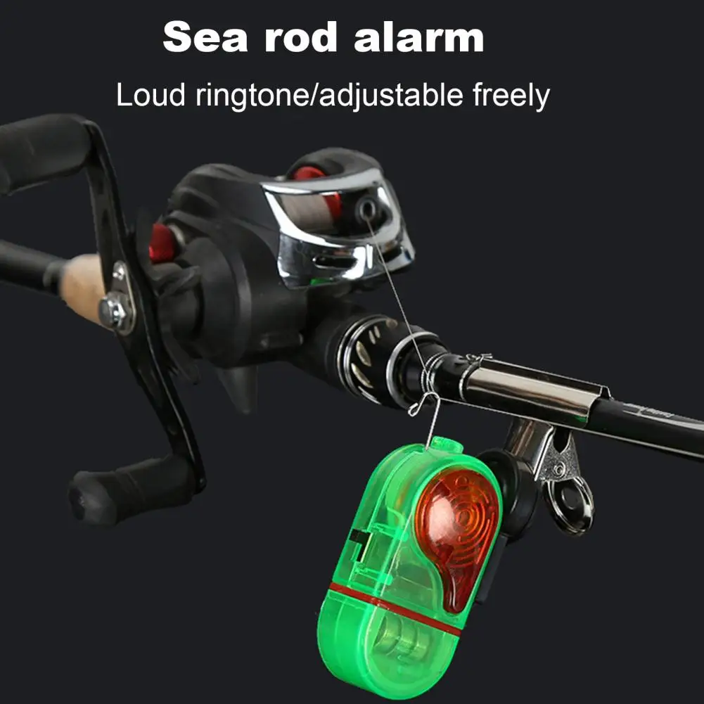 

Fish Bite Long-range Fish Bite Detector Night Fishing Rod Light with Electronic Bite Indicator Led Lamp for Universal Strike