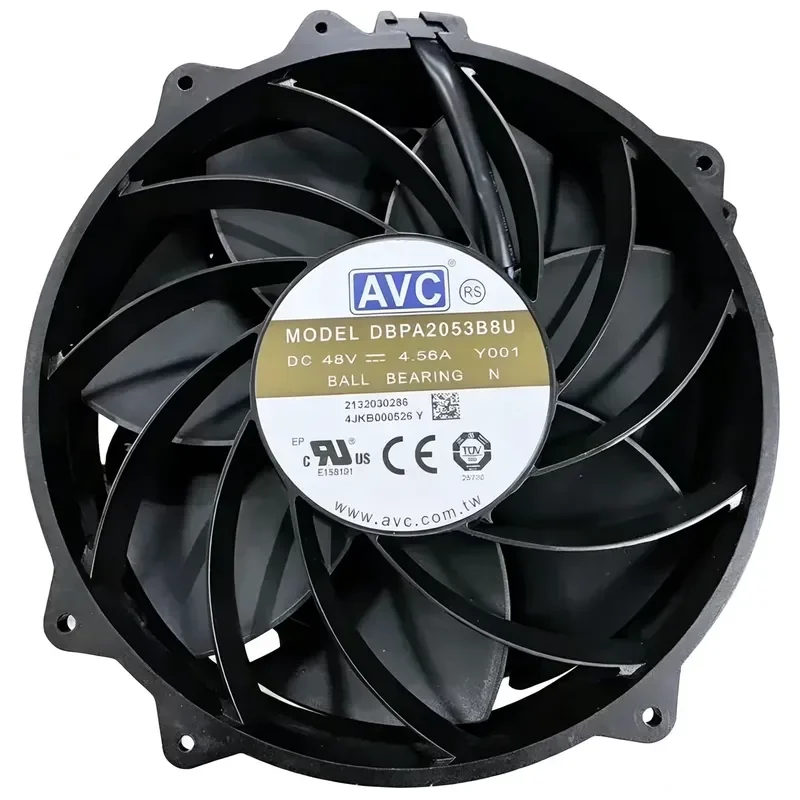 For Genuine AVC DBPA2053B8U 48V 4.56A 20CM server, communication equipment, cooling fan