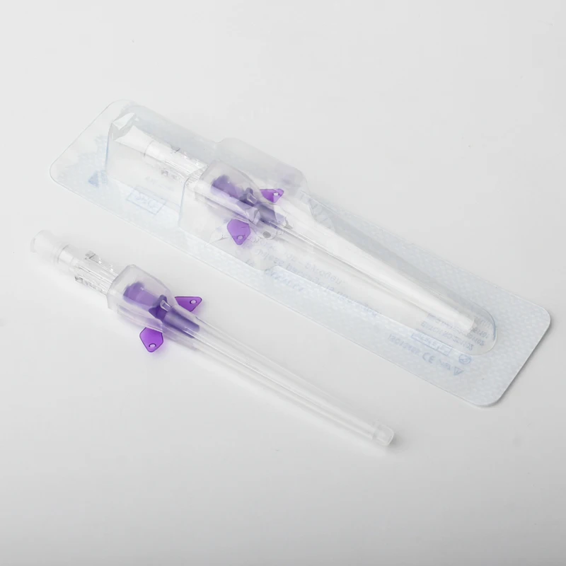 50pcs Disposable IV Cannula Intravenous Injection Catheter with Wings 22G 24G 26G Veterinary Small Winged IV Cannula