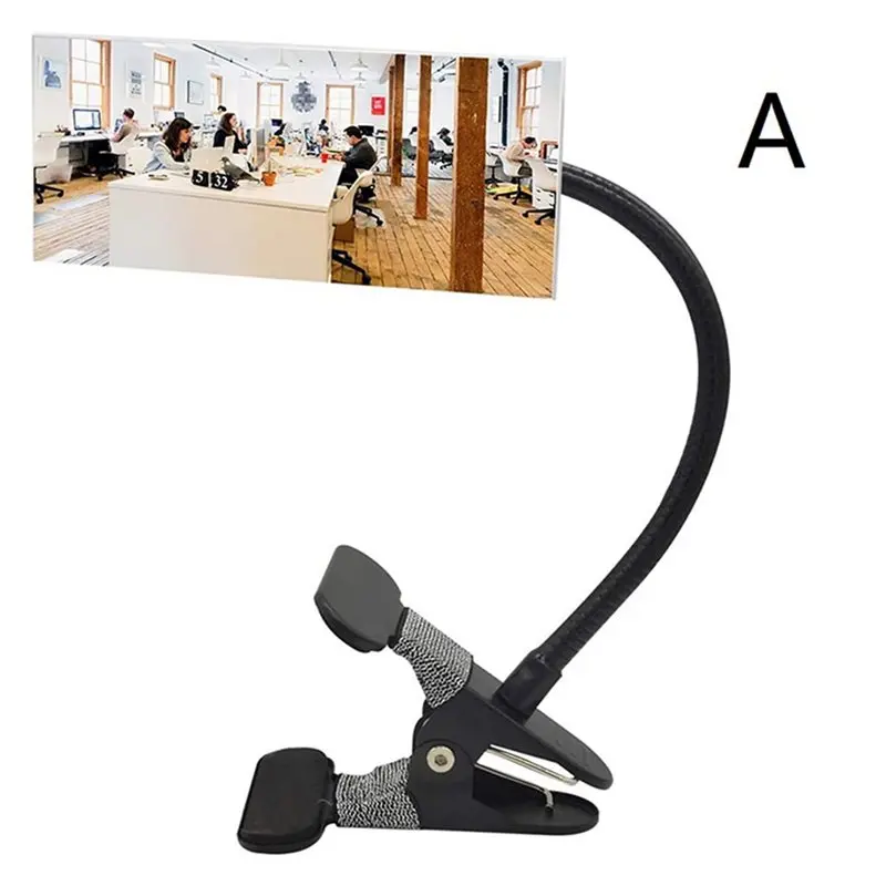 B84B-Makeup Mirror With Flexible Clip-On Design For Salon Grafting Eyelash Extensions