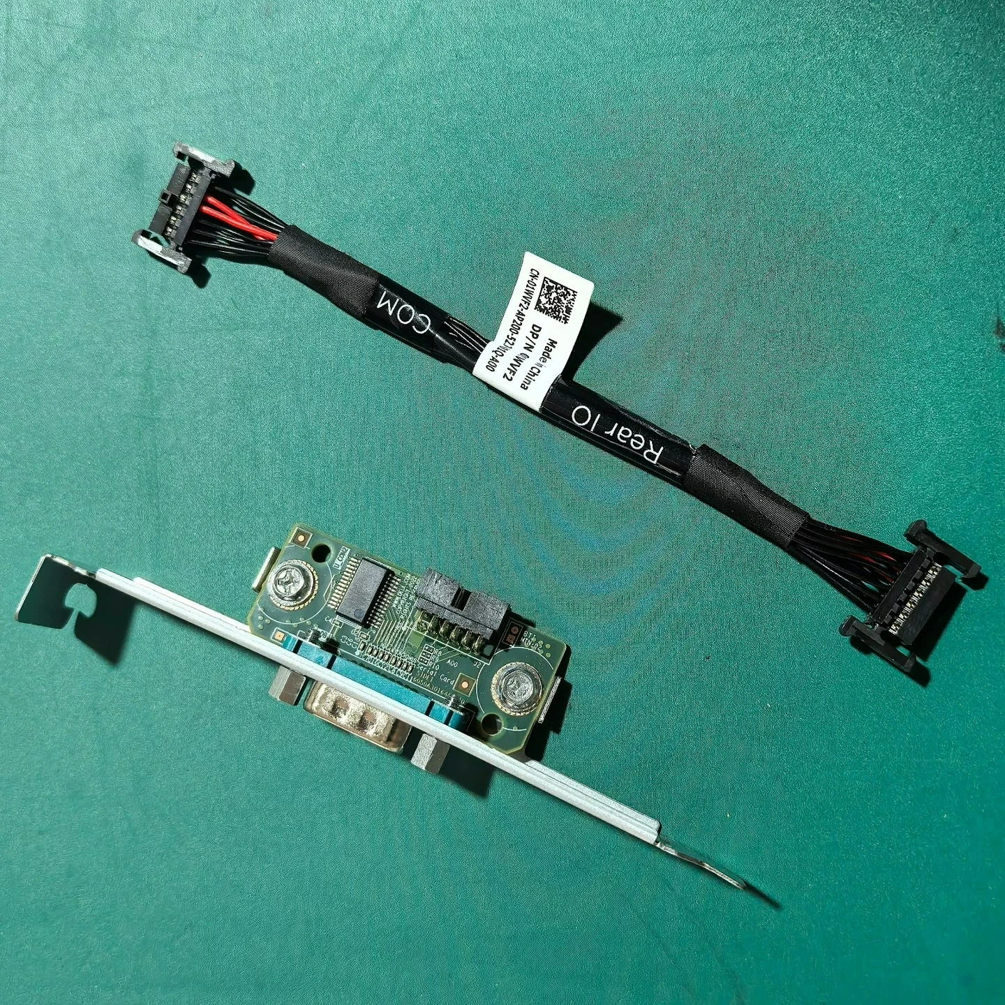 New Serial COM Port Card w/Cable for Dell R650 R750 R7525 R760 VXD42 1WVF2