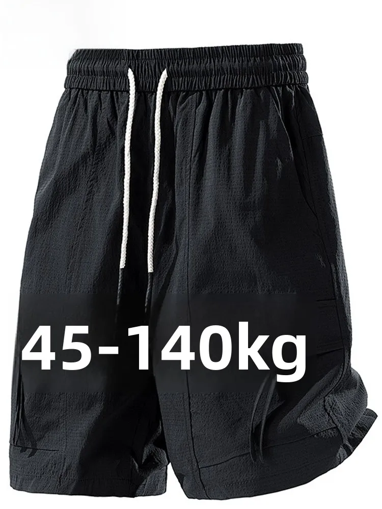 

Мужские повседневные универсальные спортивные брюки MoChao American Style больших размеров, новинка лета, свободного кроя, длиной до колена