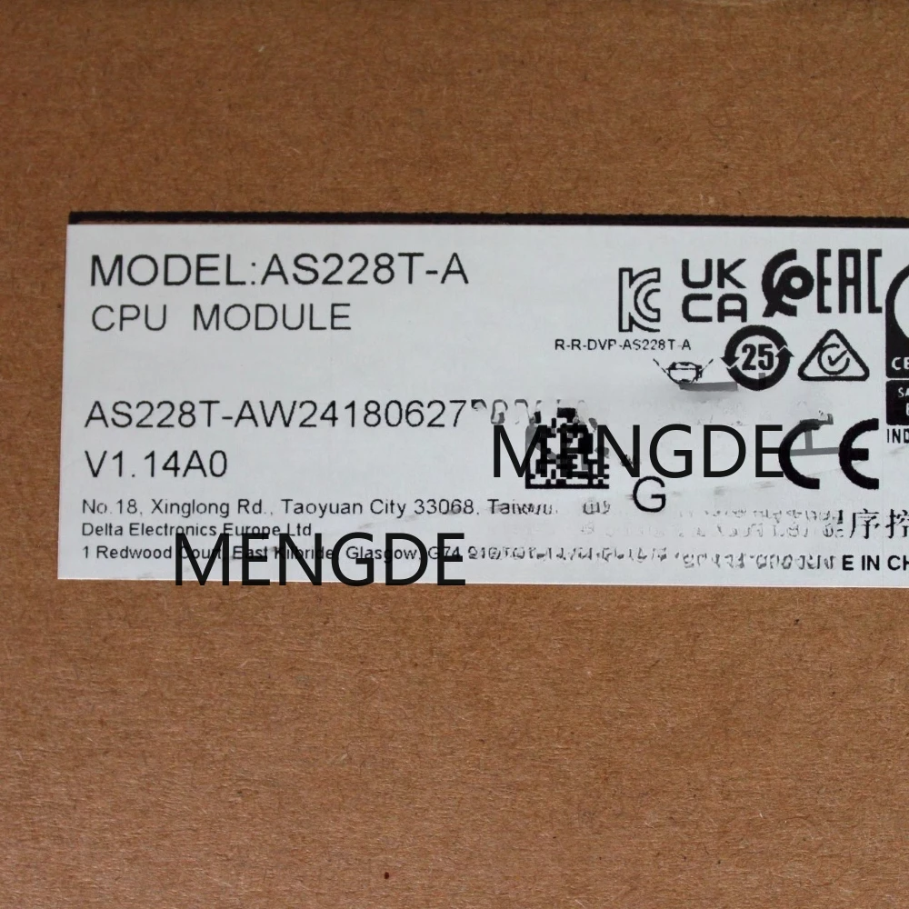 دلتا AS228T-A AS228R-A AS218PX-A AS218RX-A AS218TX-A AS320T-B AS320P-B AS324MT-A AS332T-A AS332P-A AS PLC CPU جديد وأصلي