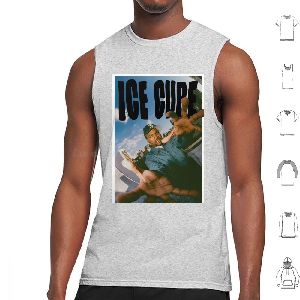 Ice Cube Poster Tank Tops Vest Sleeveless Tumblr Pinterest Aesthetic Pretty Popular Music Movie Retro Vintage 80s 90s 70s Rush