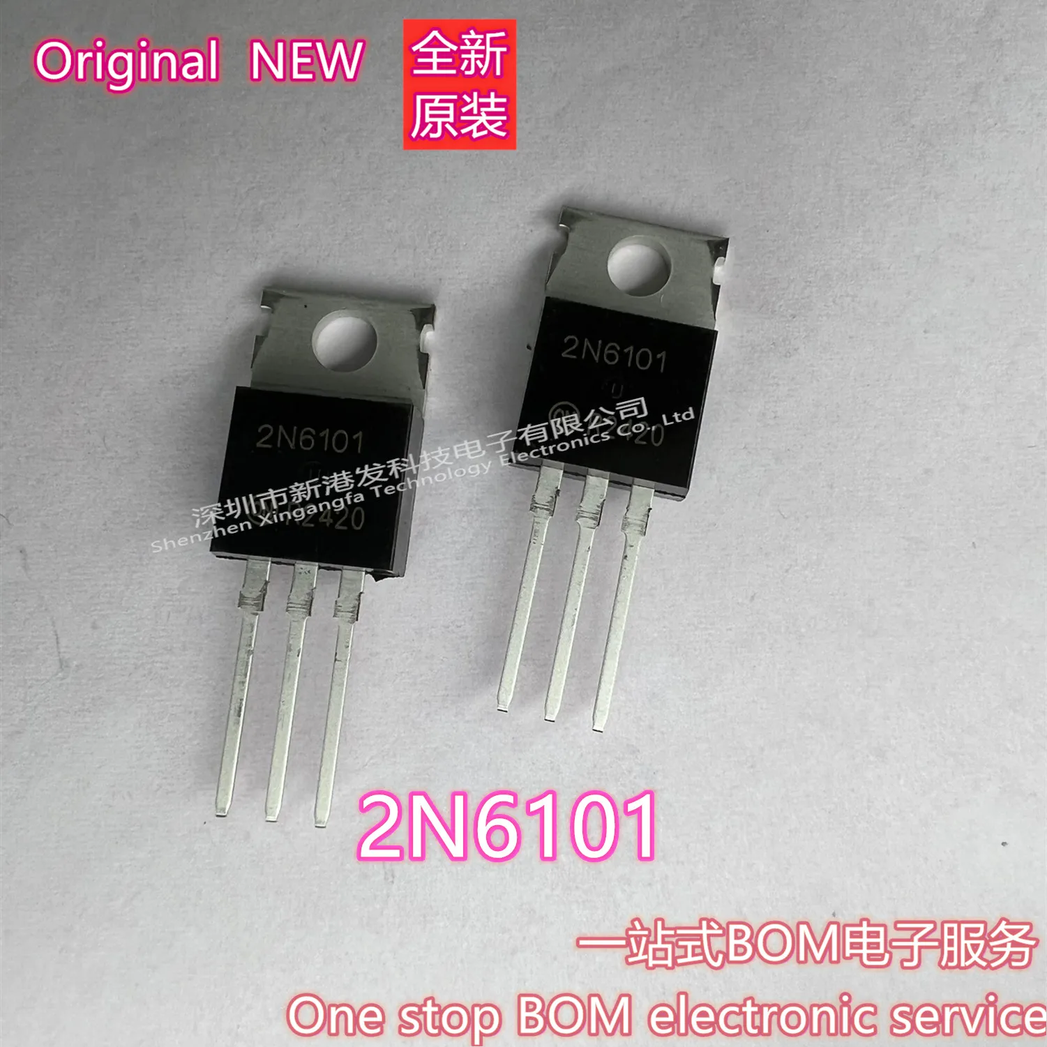 2N6101 Silicon Npn …