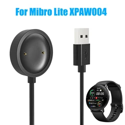 USB Charging Cable for Xiaomi Mibro Lite XPAW004 Smartwatch Magnetic Wire Power Dock Charger Adapter