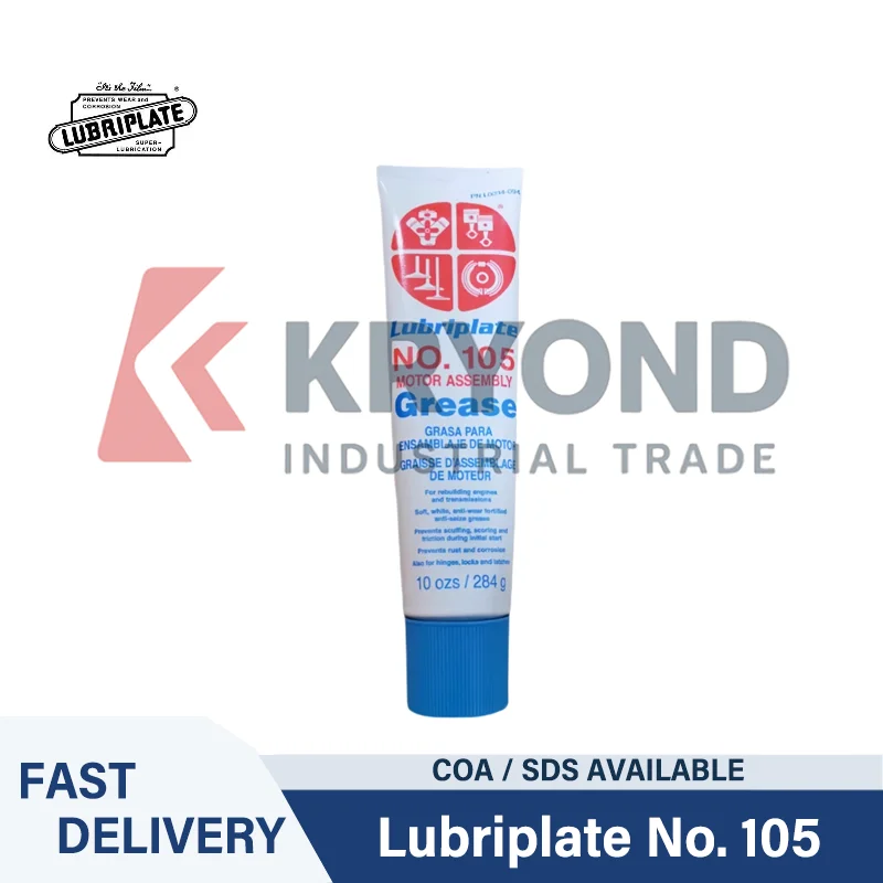 

Lubriplate No 105 Multi Purpose Lubricating Grease for Bearings Gears and Sliding Surfaces in Industrial Equipment