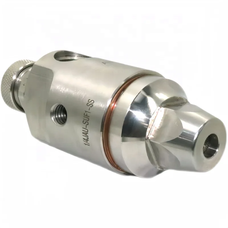 

Hot sale 1/4" Stainless steel three-fluid JAU/DJ Non-adjustable automatic air atomizing nozzle