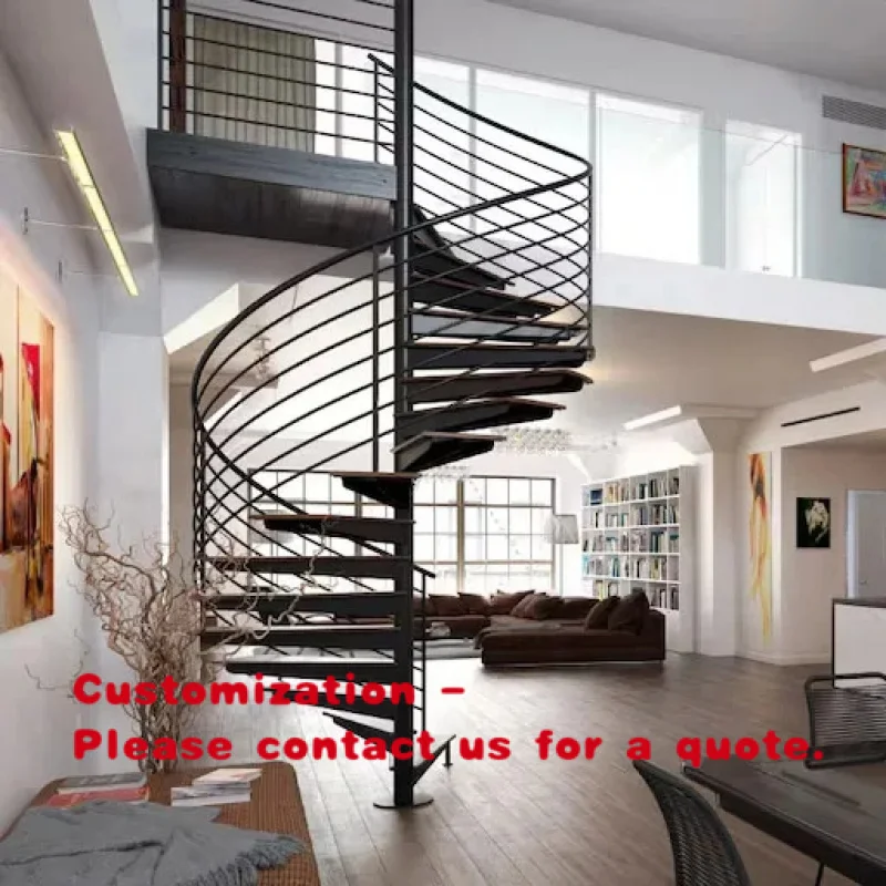 

Современный дизайн лестниц на заказ: центральная балка из углеродистой стали, деревянные ступени, стальные перила.